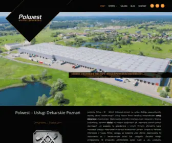 Polwest.pl(Dachy Poznań) Screenshot