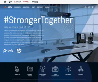 Poly.com(Poly Collaboration Solutions) Screenshot