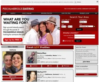 Polyamorousdating.com(Polyamorous Dating) Screenshot