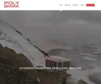 Polybiwak.com(Alpine Schutzlösungen) Screenshot