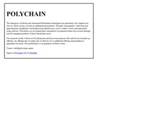 Polychain.capital(Unauthorized (401)) Screenshot