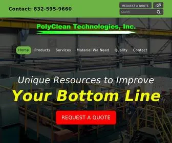 Polycleantech.com(Polymers Processing Solutions) Screenshot