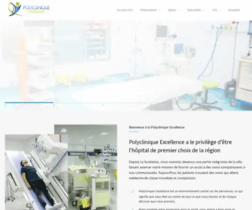 Polyclinique-Excellence.com(Polyclinique Excellence) Screenshot