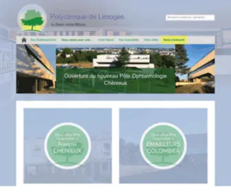 Polyclinique-Limoges.com(Polyclinique de Limoges) Screenshot