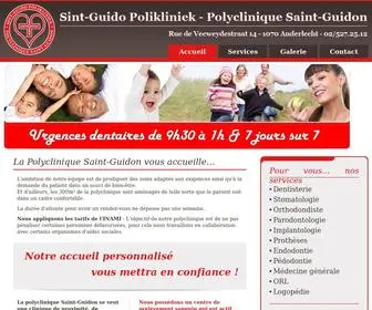 Polycliniquesaintguidon.be(Polycliniquesaintguidon) Screenshot