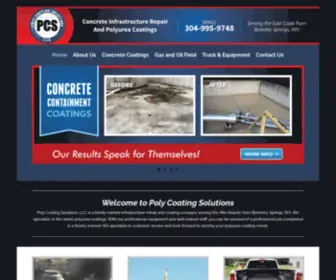 Polycoatingsolutions.com(Poly Coating Solutions My Title) Screenshot