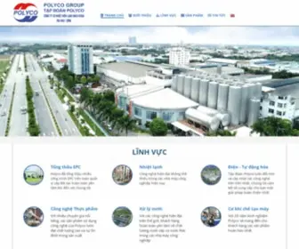 Polyco.com.vn(Tập đoàn polyco) Screenshot