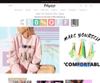 Polycocoshop.com(Online stylish wardrobe) Screenshot