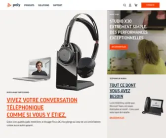 Polycom.fr(Poly) Screenshot