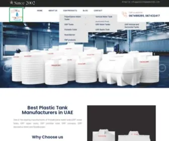 Polycomplasticinds.com(Best Plastic Tank Manufacturers in UAE) Screenshot