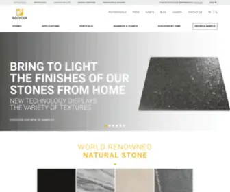 Polycor.com(Natural Stones) Screenshot
