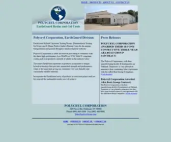 Polycrylcorp.com(PolyCryl Corporation) Screenshot