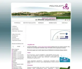 Polyduct.hu(Vízipar) Screenshot