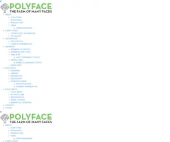 Polyfacefarms.com(Polyface Farm) Screenshot