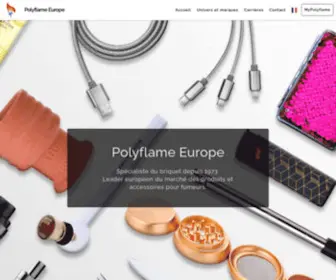 Polyflame.com(Accueil) Screenshot