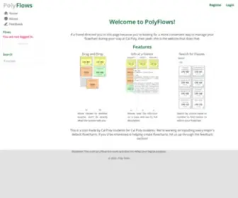 Polyflows.com(Poly flows) Screenshot