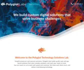 Polyglotlabs.com(The Polyglot Technology Solutions Lab) Screenshot