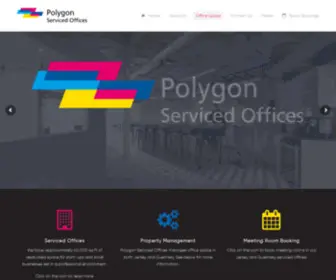 Polygon-Servicedoffices.co(Modern working environments for passionate people in business) Screenshot