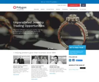 Polygon.net(The jewelry industry's largest e) Screenshot