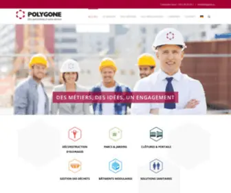 Polygone.lu(Des spécialistes à votre service) Screenshot