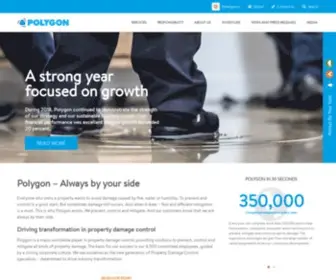 Polygongroup.com(Polygon Group) Screenshot