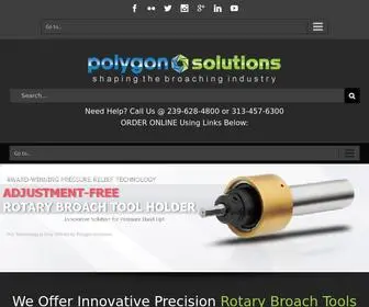 Polygonsolutions.com(Polygon Solutions) Screenshot