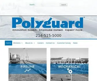 Polyguardproducts.com(Polyguard Products Innovates and Manufactures Waterproofing Barriers) Screenshot