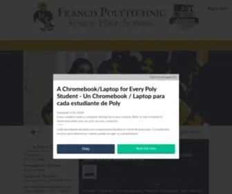 Polyhigh.org(John H. Francis Polytechnic High School) Screenshot