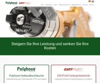 Polyhose.de(POLYHOSE Germany) Screenshot