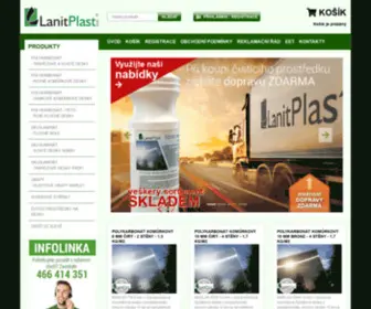 Polykarbonat.cz(LANIT PLAST) Screenshot