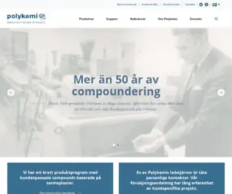 Polykemi.se(Polykemi) Screenshot