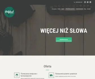 Polyland.pl(Tłumacz przysięgły ➥ Tłumaczenia specjalistyczne i zwykłe) Screenshot