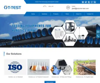 Polymer-Test.com(Leading Polymer Testing Equipment for sale) Screenshot