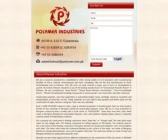 Polymer.com.pk(Polymer Industries Gujranwala (Pvt.) Limited) Screenshot