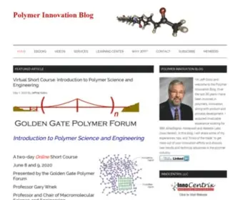 Polymerinnovationblog.com(Polymer Innovation Blog) Screenshot