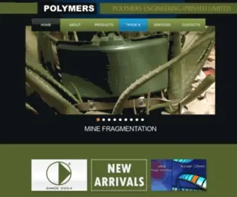 Polymerspk.com(Polymers Engineering (Pvt) Ltd) Screenshot