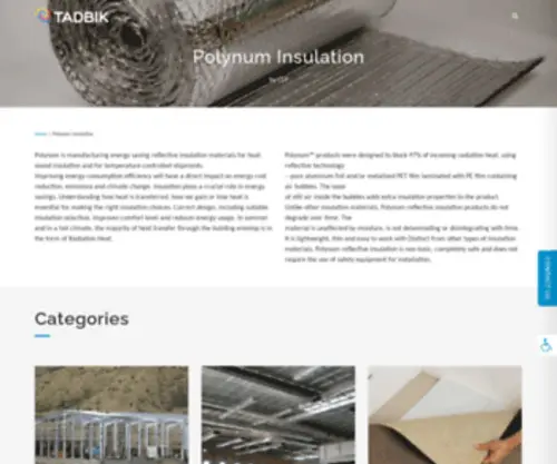 Polynum-Insulation.com(Polynum Insulation) Screenshot