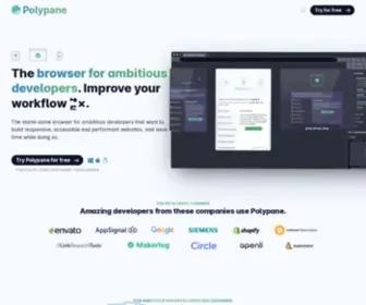 Polypane.app(The browser for ambitious developers) Screenshot