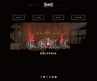 Polyphiasound.com(Official Polyphia Merchandise) Screenshot