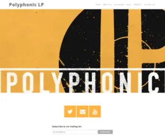 Polyphoniclp.com(Polyphonic LP) Screenshot