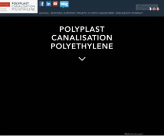 Polyplast-Centraltubi.com(Polyéthylène) Screenshot