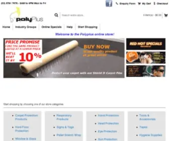 Polyplus.com.au(Workplace Safety Products in Australia) Screenshot