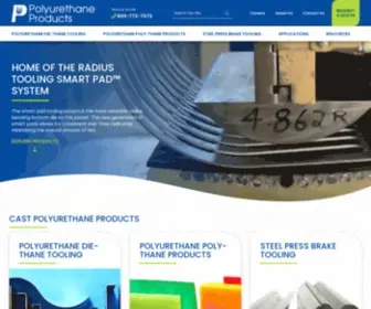 Polyprod.com(Polyurethane Products) Screenshot