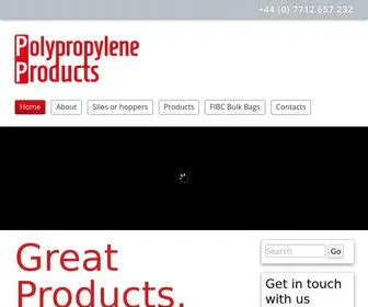 Polypropyleneproducts.co.uk(Polypropylene Products) Screenshot