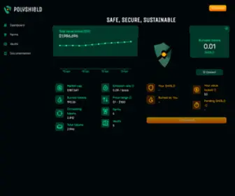 Polyshield.finance(Polyshield finance) Screenshot