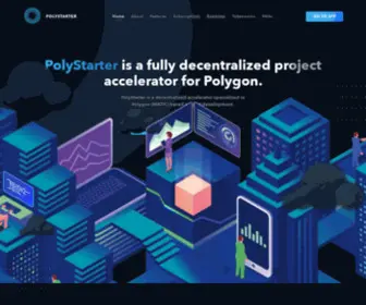 Polystarter.net(Polystarter) Screenshot