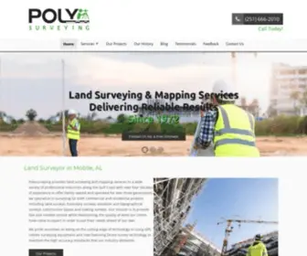 Polysurveying.com(Land Surveyor in Mobile) Screenshot