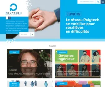 Polytech-Reseau.org(Le Réseau Polytech) Screenshot