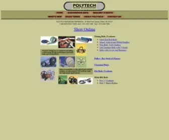 Polytechdesign.com(Polytech Design Inc) Screenshot