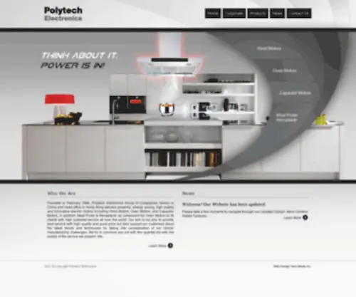 Polytechelectronics.com(Default Parallels Plesk Panel Page) Screenshot